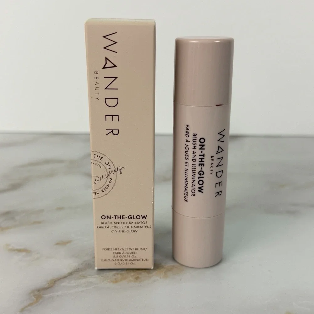 Wander Beauty On-the-Glow Blush and Illuminator Sienna Sunset/Nude Glow 20 ml